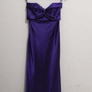 Jessica McClintock Strapless Gown with Back Detail